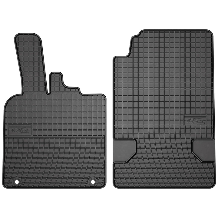 M MOTOS Gummimatten Auto Fussmatte passt für Smart Fortwo II 2007-2014 Verbessern Sie Ihren Reisekom