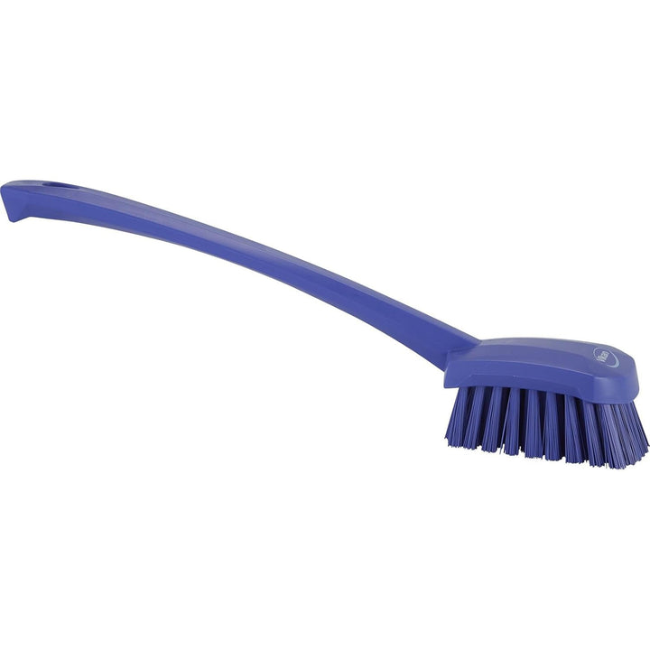 Vikan - Hygiene - Spülbürste - Mit langem Stiel - Harte Borsten - Lila 4186 Violett, 4186 Violett