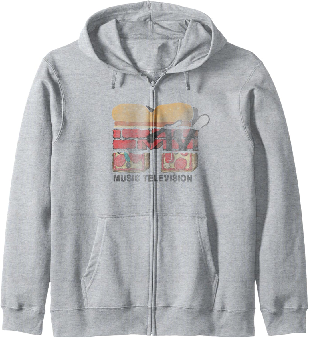MTV Multi Themed Logo Kapuzenjacke