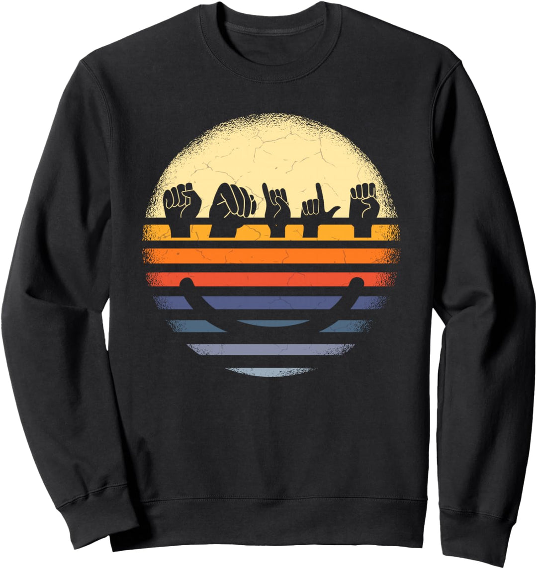 Amerikanische Gebärdensprache ASL Sweatshirt