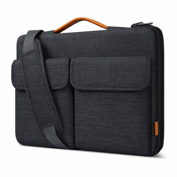 Inateck 360° Rundumschutz Laptoptasche Hülle Schultertasche Kompatibel mit 15,3 Zoll MacBook Air M3