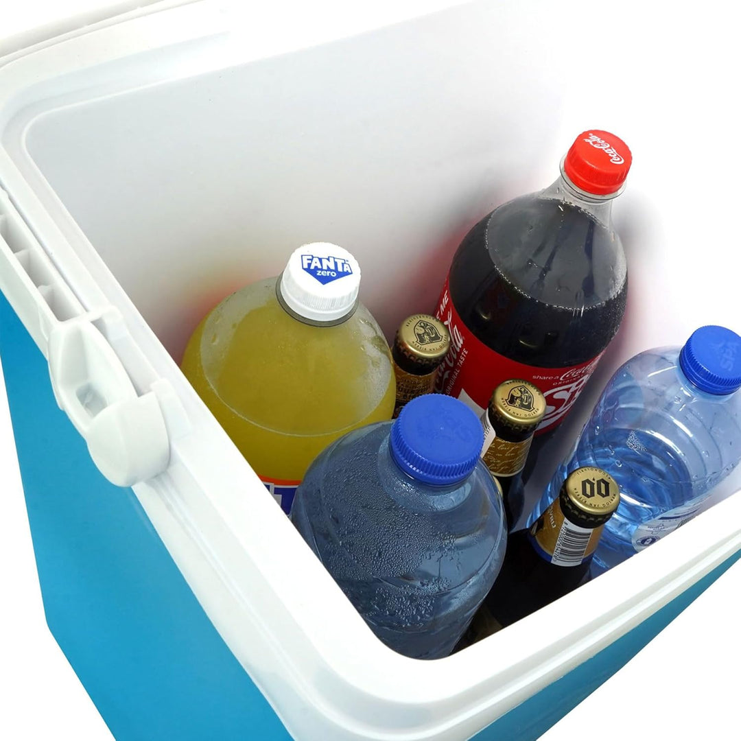 Kühlbox blau passiv 25 Liter/Thermobox Warmhaltebox Box isoliert