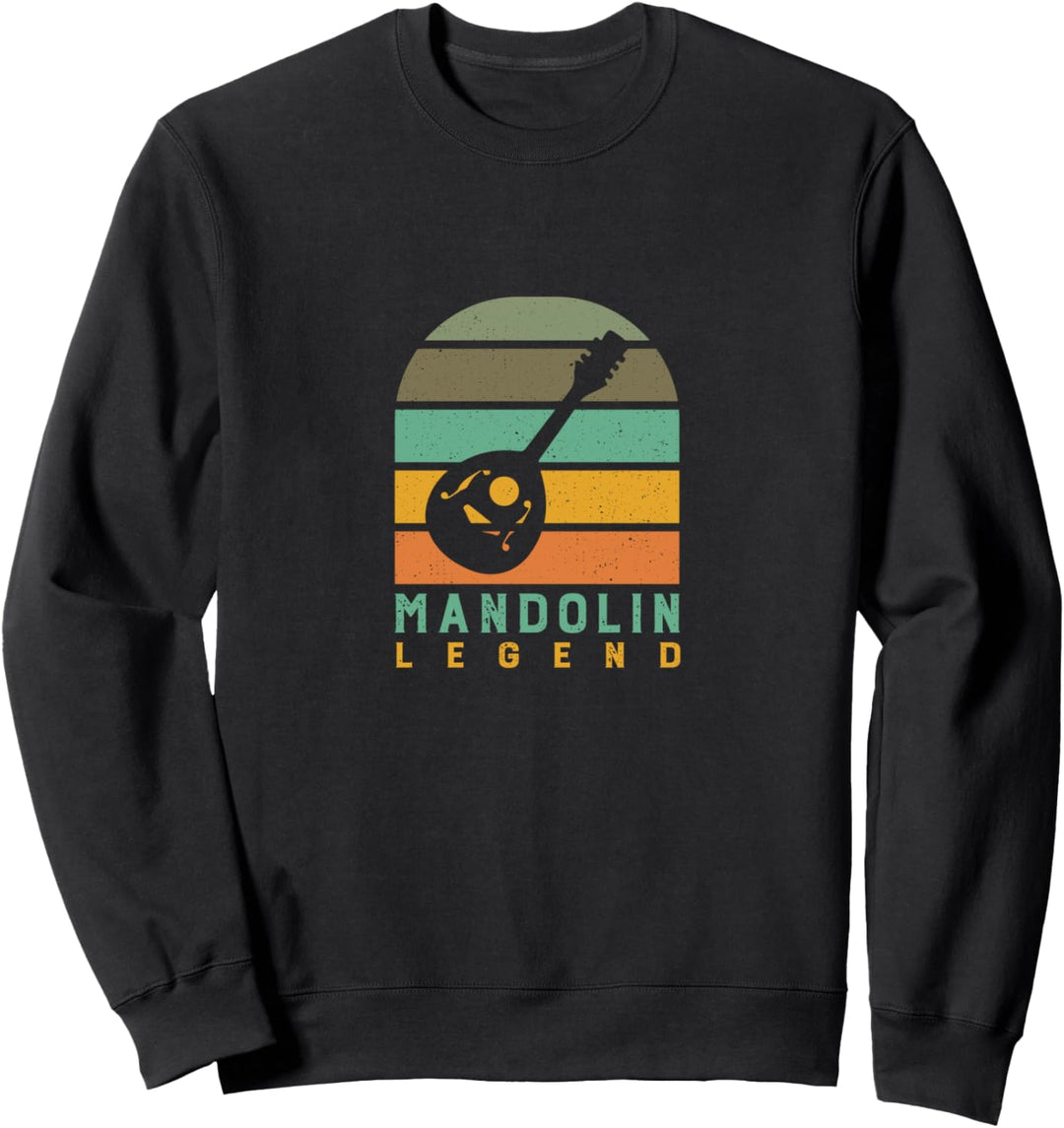 Musiker Mandolinenlegende Lustiger Spruch Bluegrass Sweatshirt