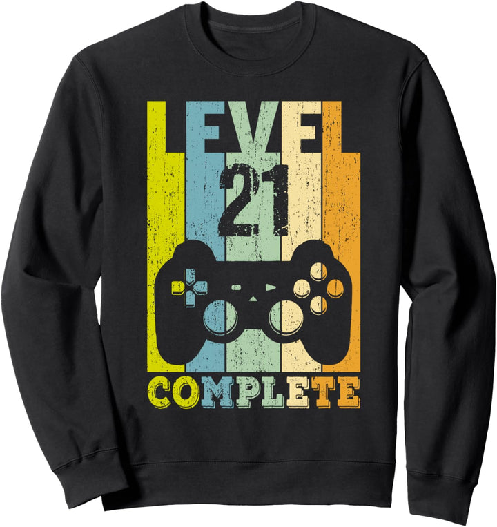 21. Geburtstag Mann Frau 21 Jahre 2003 Deko Lustig Geschenk Sweatshirt