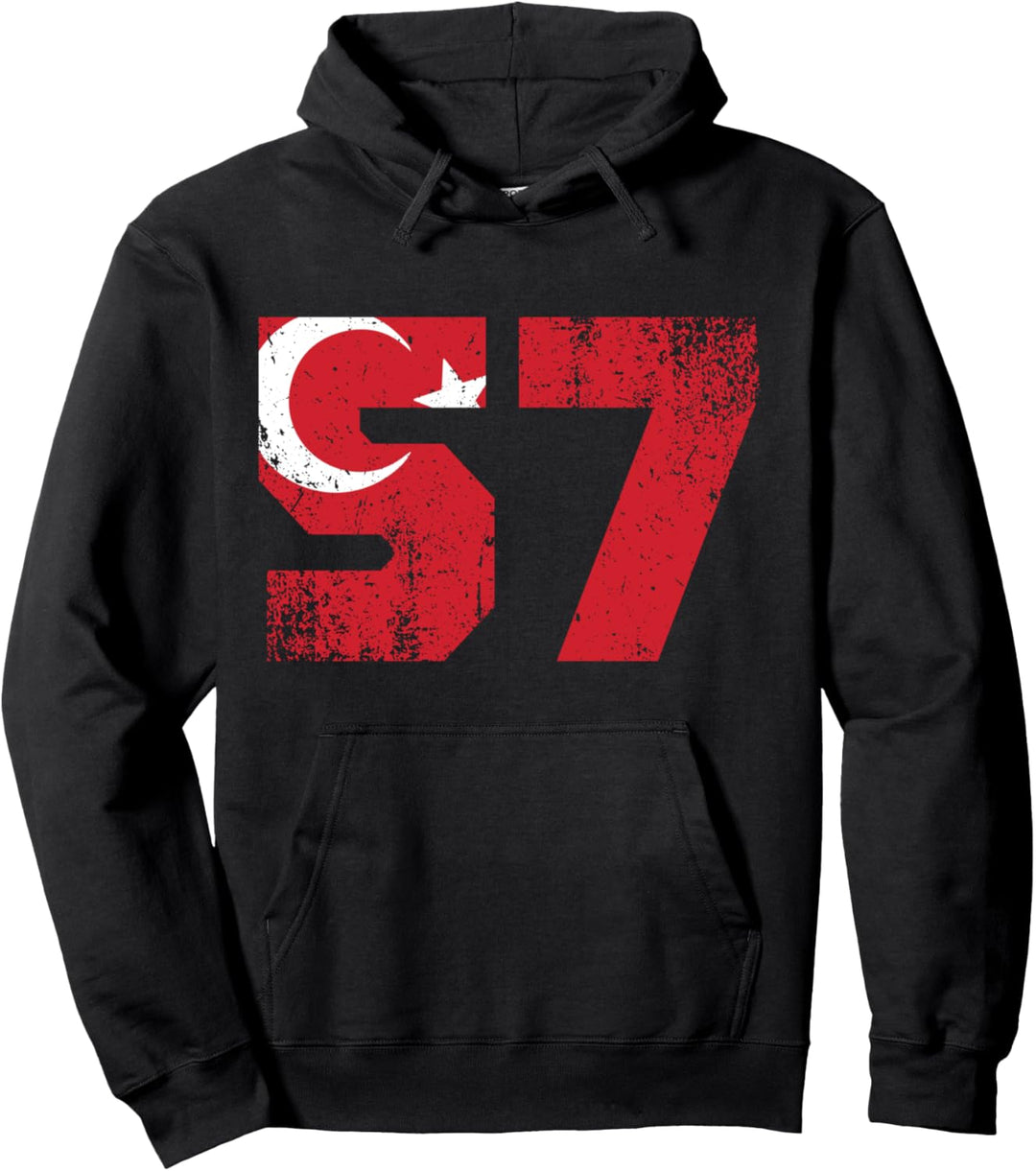 Sinop 57 Memleket Türkei Fahne Geschenkidee Pullover Hoodie
