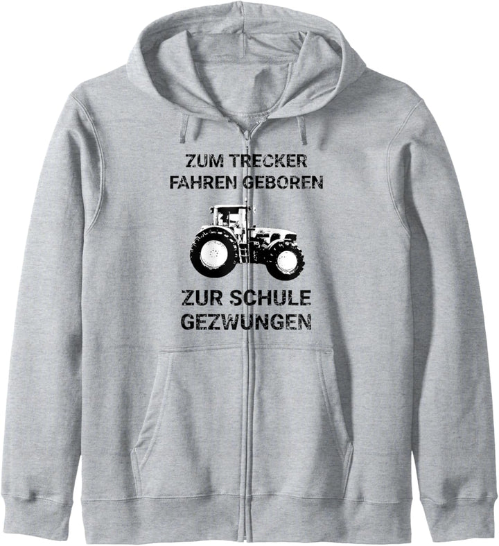 Landwirt Azubi Bauer Trecker Traktor Schule Kinder Geschenk Kapuzenjacke