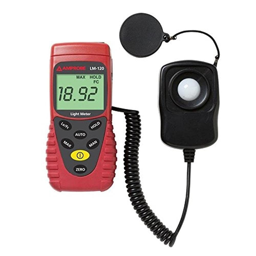 LM-100 Digitales Luxmeter mit Data-hold, Manuelle Messbereichswahl