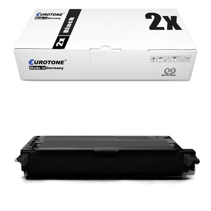Eurotone 2X Toner mit 50% mehr Leistung für Phaser 6180 ersetzen Xerox Schwarze Black 2x, Black 2x