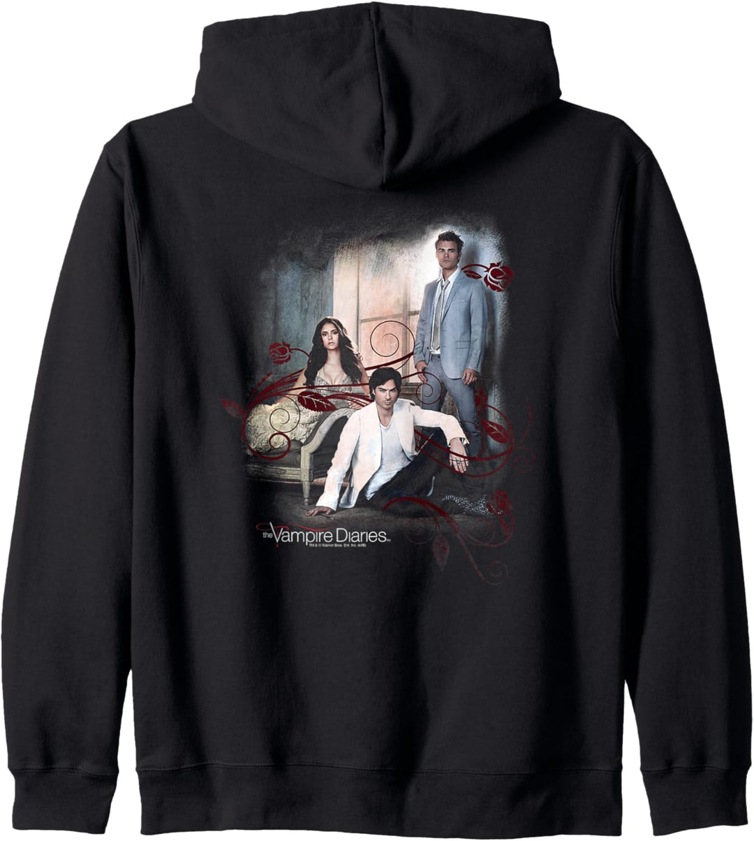 Vampire Diaries 3+1 Black Kapuzenjacke