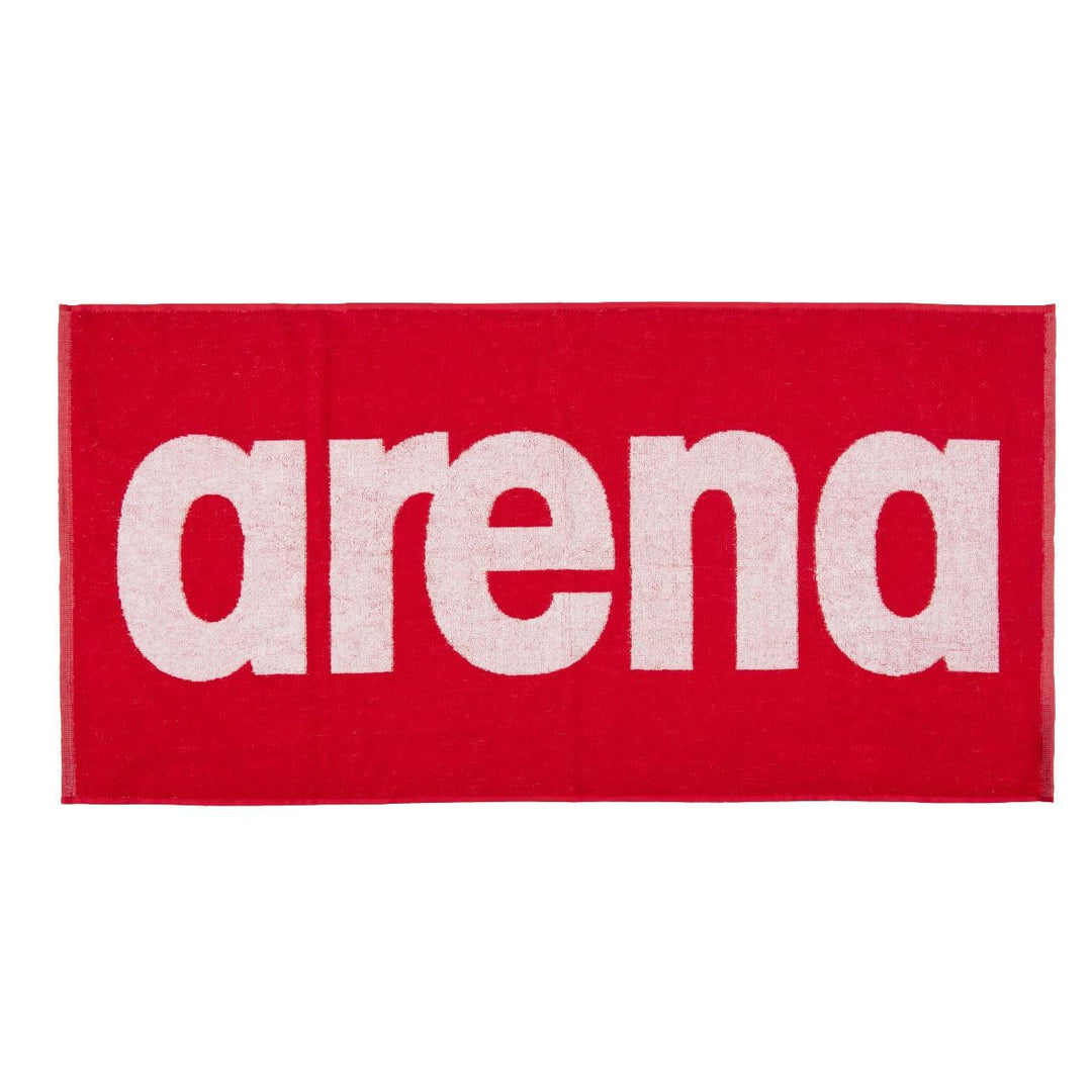 ARENA Gym Soft Towel Handtuch NS Red-white, NS Red-white