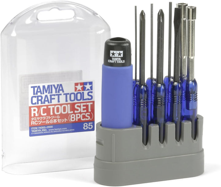 Tamiya 300074085 - RC-Werkzeugset, 8-teilig