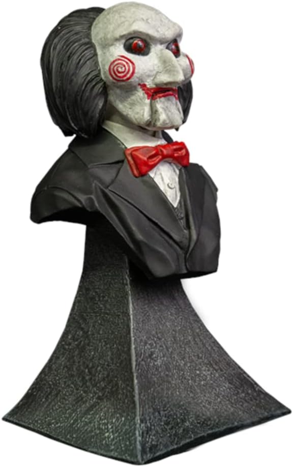 Trick Or Treat Studios Saw Mini Büste Billy schwarz/weiss/rot, handbemalt, 100% Polyresin, in Sammle