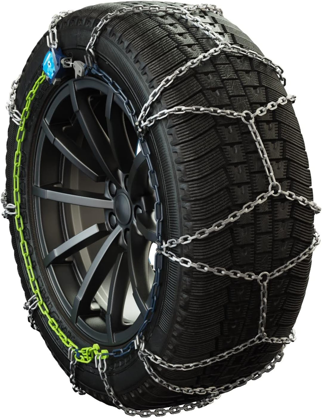 Veriga SG9-120 STOP&GO CAR 9mm Schneeketten Satz (1 Paar= 2 Stück) automatische Spannung für PKW 431