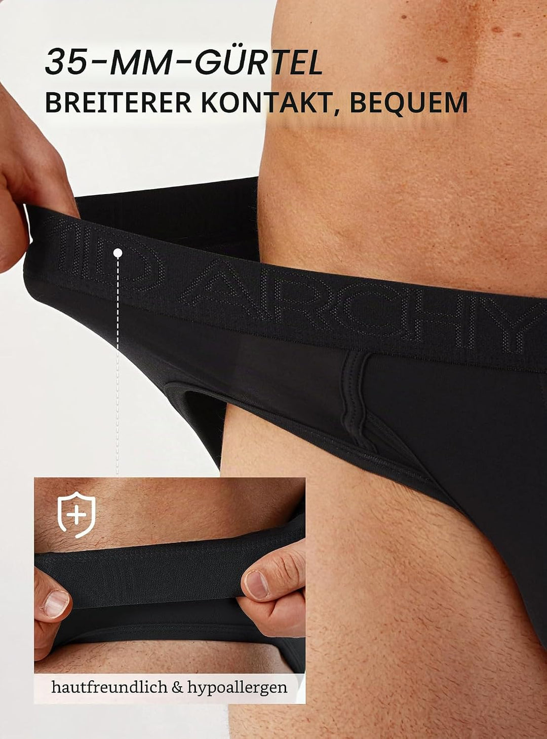 DAVID ARCHY Slip Herren Unterw Che mit Beutel Unterhosen Ultra Weiche und Atmungsaktive 4er Pack S S