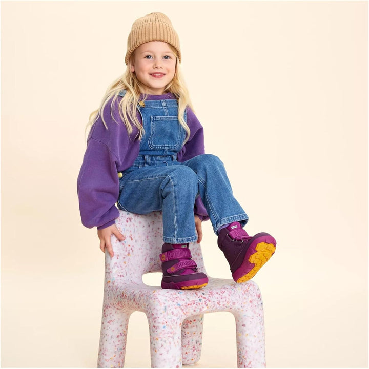Affenzahn Winterstiefel Vegan Comfy warm gefüttert, wasserdicht vegan mit Kletterverschlüssen, Gröss