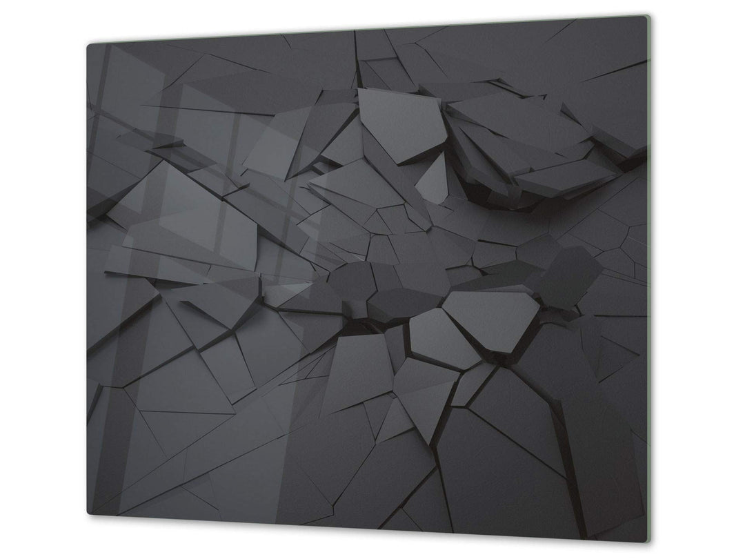 Kochplattenabdeckung Stove Cover und Schneideplatten SINGLE mit 60 x 52 cm und DOUBLE - zwei Bretter