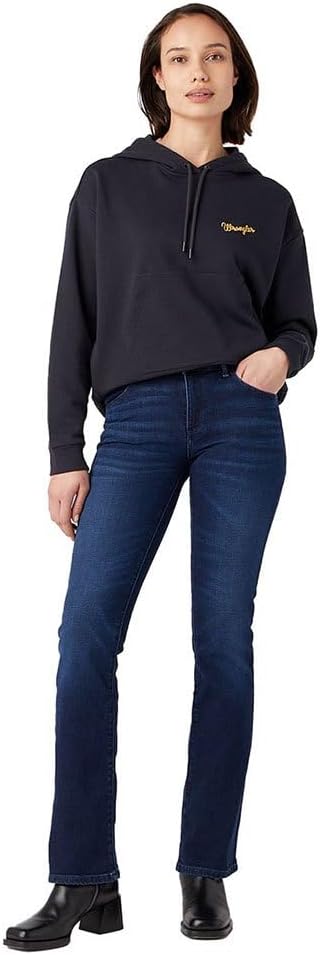 Wrangler Damen Bootcut Jeans 24W / 32L Nightshade, 24W / 32L Nightshade