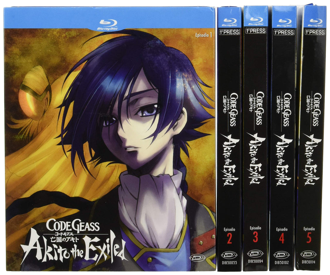 Code Geass - Akito The Exiled - Serie Completa (5 Blu-Ray) (1 BLU-RAY), Blu-ray