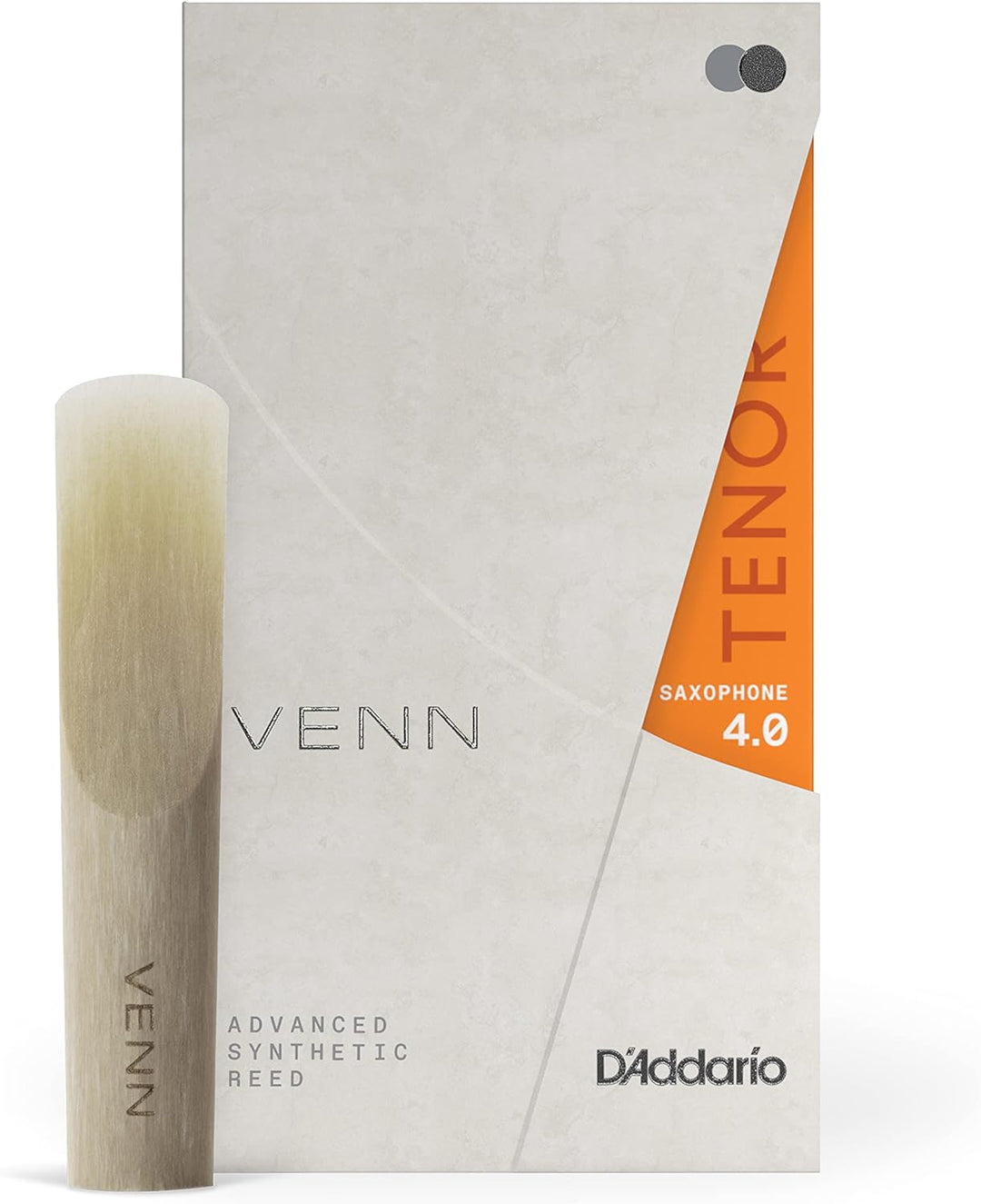 D'Addario VENN Blatt für Tenorsaxophon, G2, Stärke 4.0 Strength 4.0, Strength 4.0