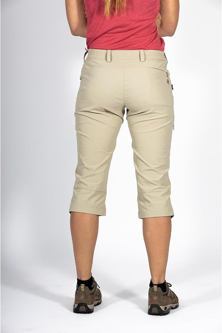 Maul-Sport Da. Stretch Caprihose Sidney 34 Sand, 34 Sand