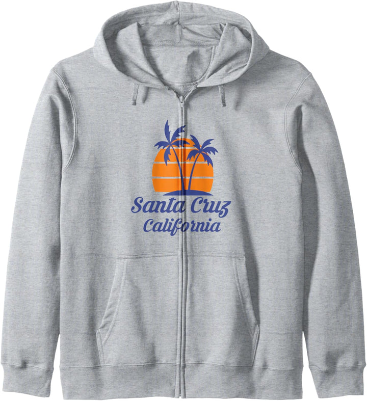 Santa Cruz California CA Beach City State Kapuzenjacke