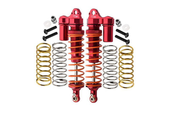 GPM Traxxas Rustler 4X4 VXL (67076-4) / Hoss 4X4 VXL (90076-4) Tuning Teile Aluminum Rear Adjustable
