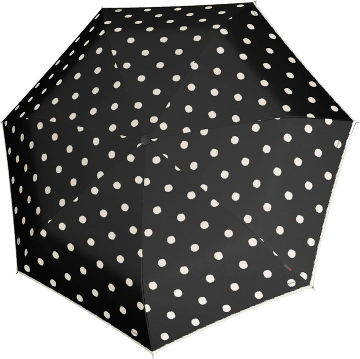 Knirps T.020 Taschenschirm 19,5 cm, Dot Art Black, one size one size Dot Art Black, one size Dot Art