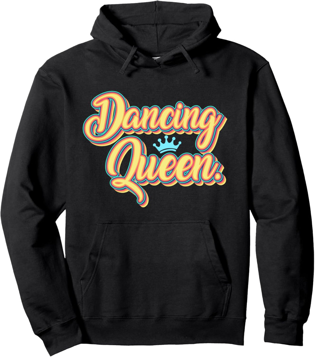 Dancing Queen - Vintage Retro 70er Jahre Disco Dancing Lover Pullover Hoodie