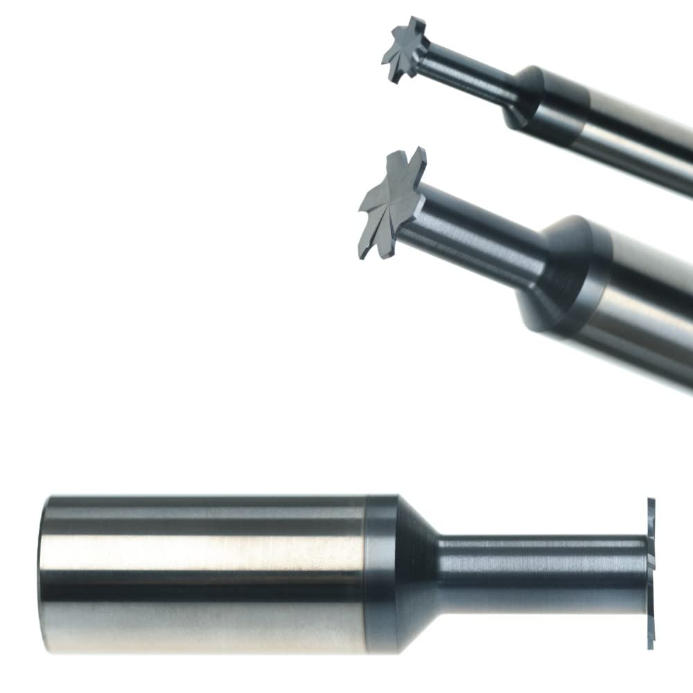 T-Nutenfräser VHM Schlitzfräser 3-20mm - Ø8 x 2mm, Ø8 x 2mm