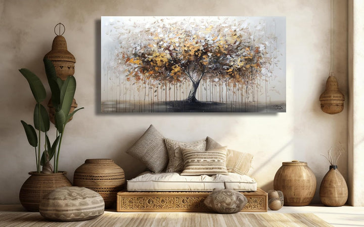 Monica Mirafiori I 100% HANDGEMALT I Gemälde ... im Park 100x50cm | Gemälde Handgemalt | Acrylgemäld