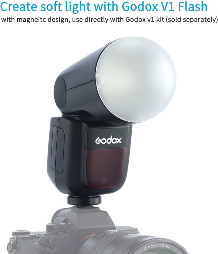 Godox AK-R11 Diffusor Dome für GODOX V1 Rundkopfblitz für GODOX AD100Pro H200R