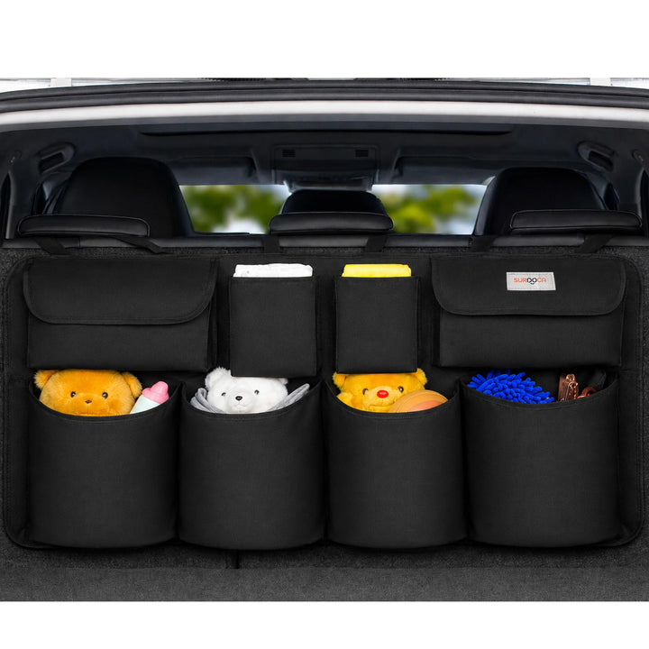 SURDOCA Kofferraum-Organizer, grosses Fassungsvermögen (109,2 x 48,3 cm), Auto-Aufbewahrungstasche m