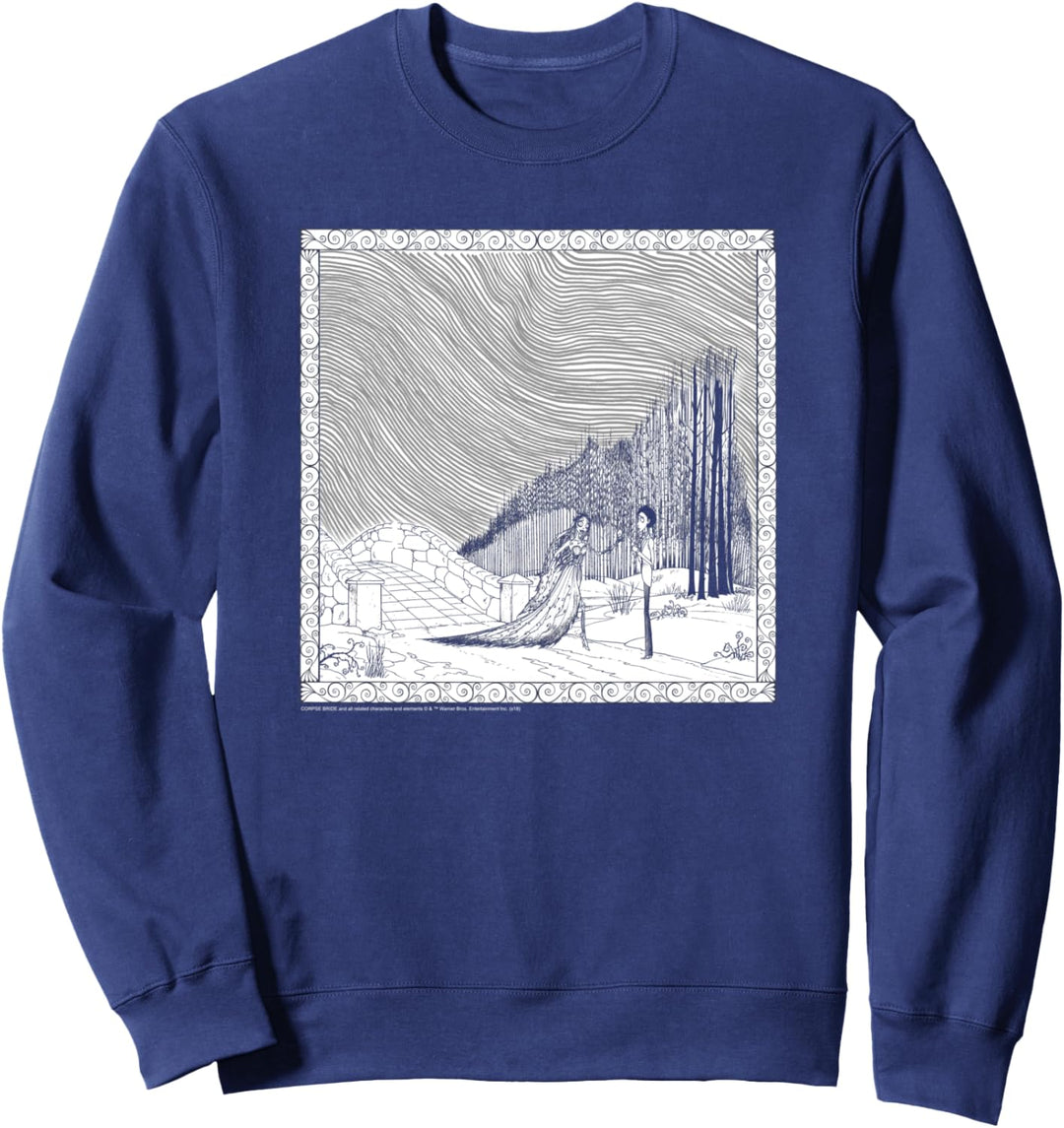 Corpse Bride My Darling Black Sweatshirt