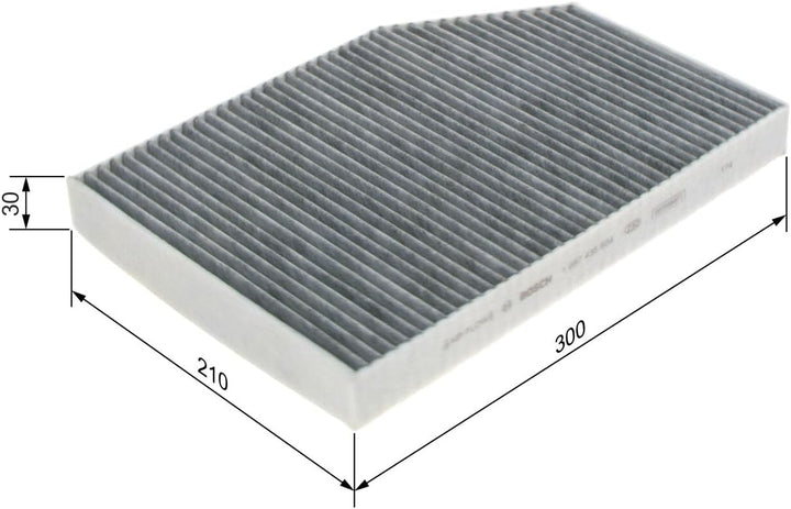 Bosch R5604 - Innenraumfilter mit Aktivkohle, Innenraumfilter mit Aktivkohle