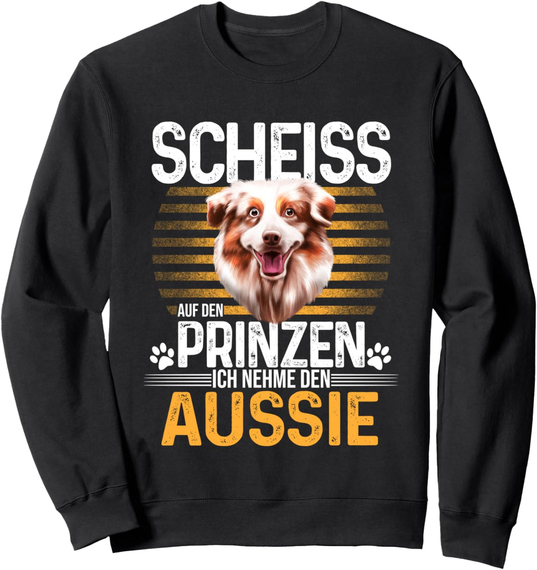 Australian Shepherd Hund Hunderassen Damen Herren Aussie Sweatshirt