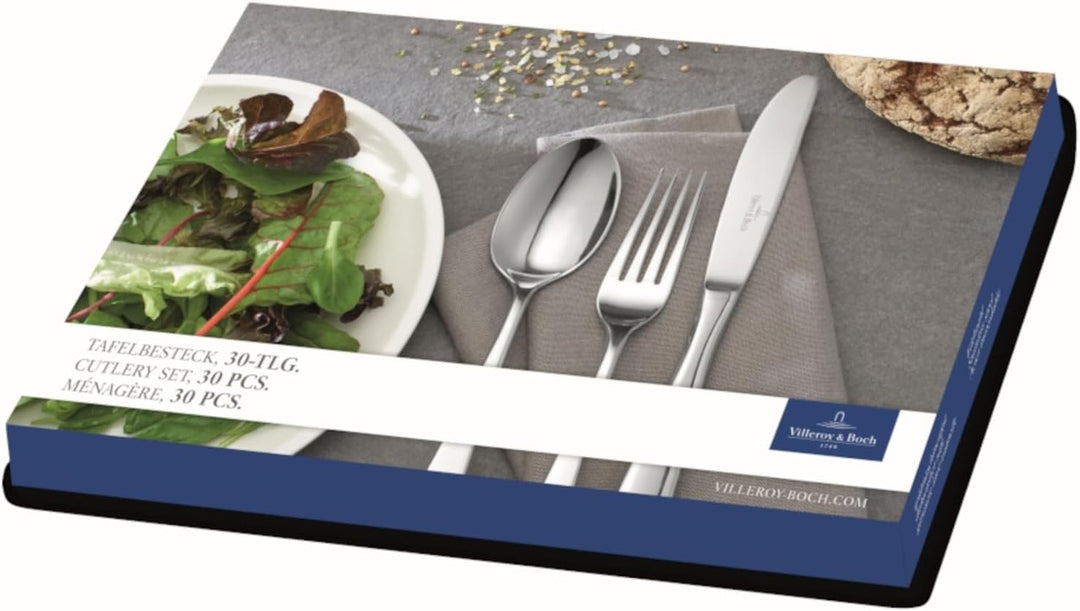 Villeroy & Boch Tafelbesteck 30-teilig Set Annalena Edelstahl
