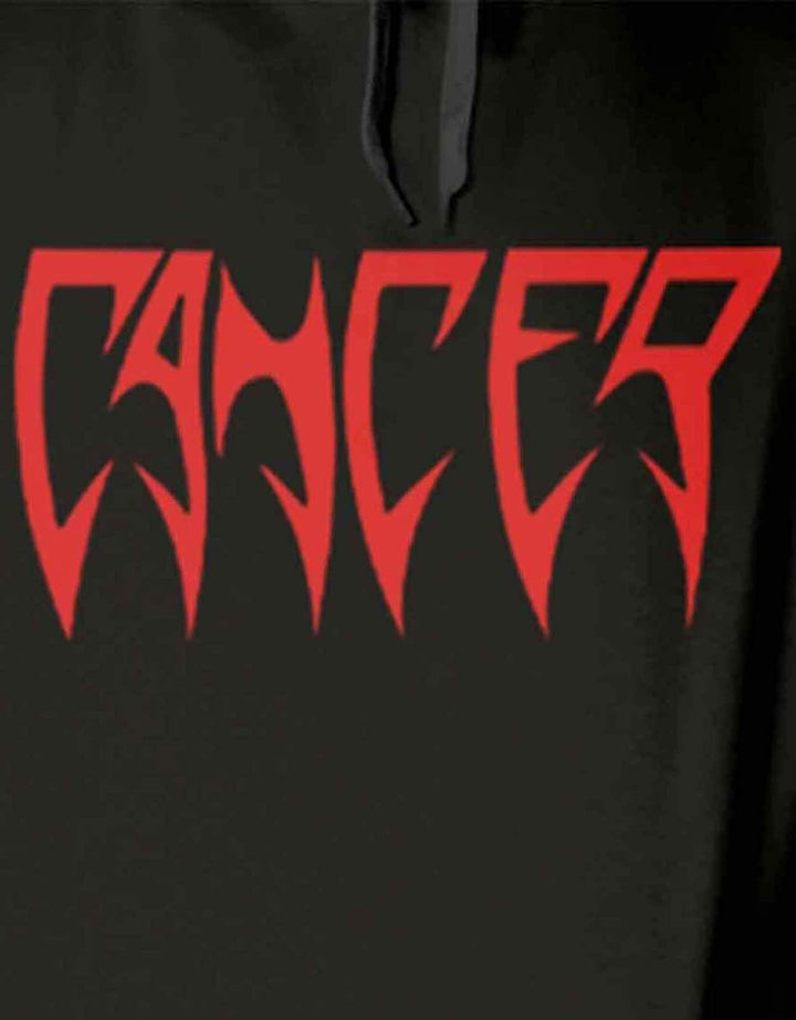 CANCER Death Shall Rise (Black) Kapuzenpullover/Hoodie S
