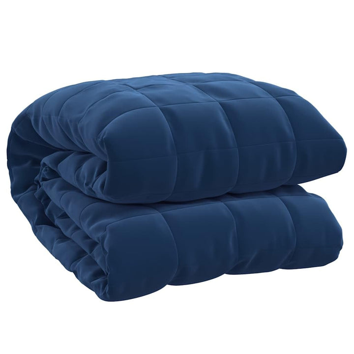 Revera Gewichtsdecke Blau 155 x 220 cm 11 kg Stoff