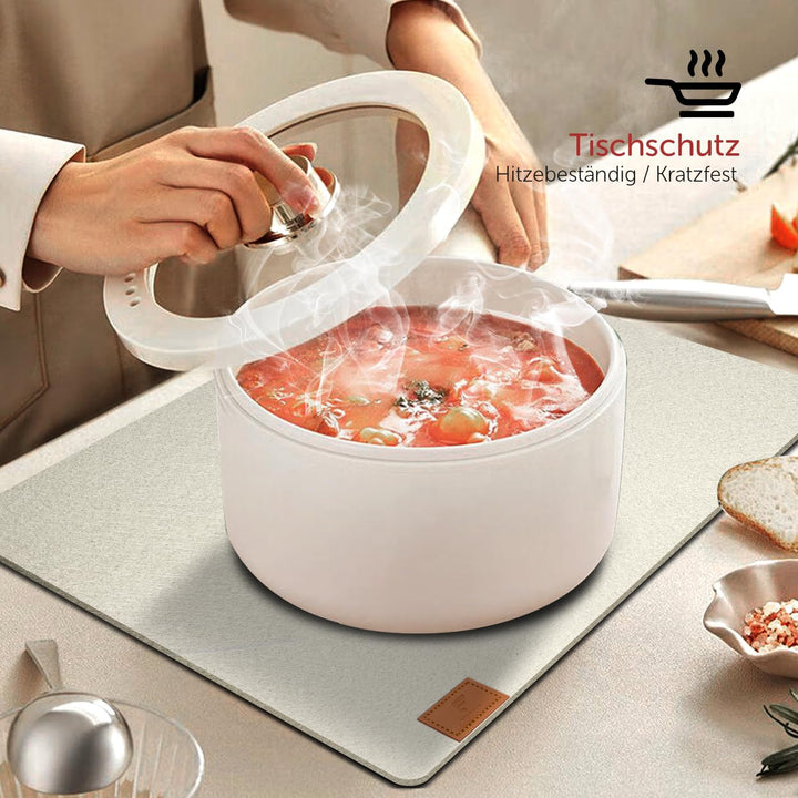 shinfly Tischsets Abwaschbar Platzsets aus Filz 18er Set, Abwischbar Tischsets, Hitzebeständig rutsc