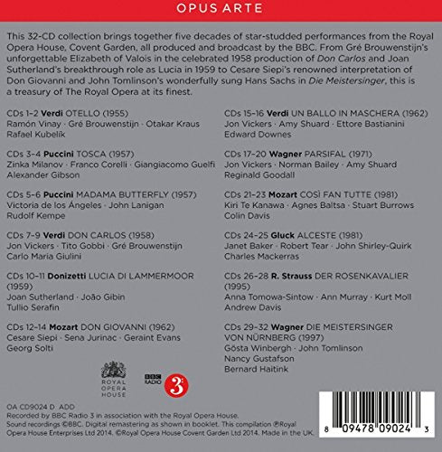 Great Performances, Audio-CD