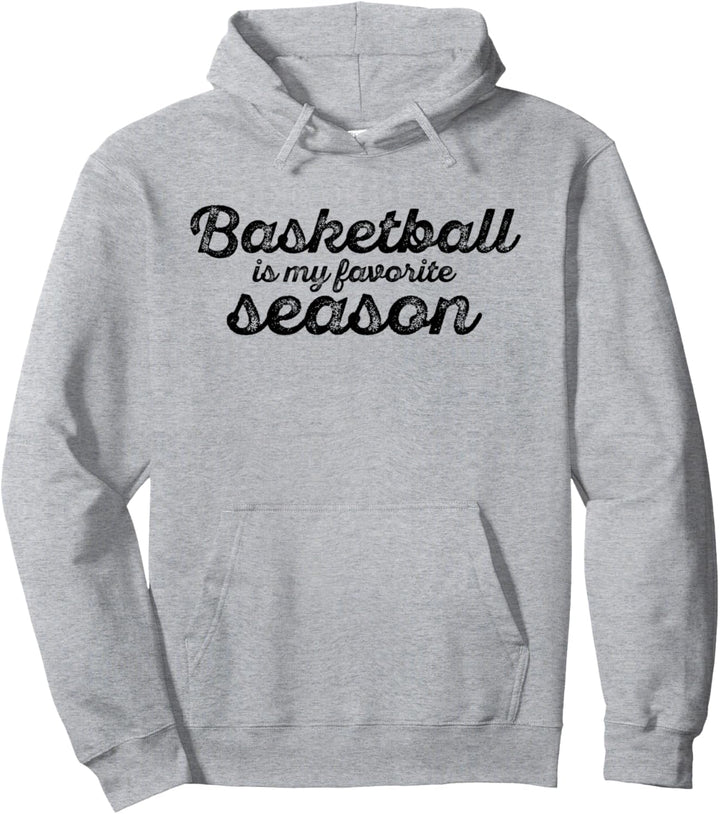 Basketball ist meine Lieblings-Saison Vintage Pullover Hoodie