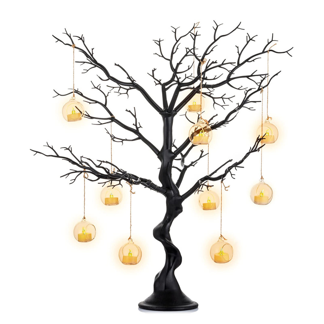 Sziqiqi Künstlicher Deko Baum Wunschbaum Weihnachtsbaum für Tische Hochzeit Party, Perfekt für Oster