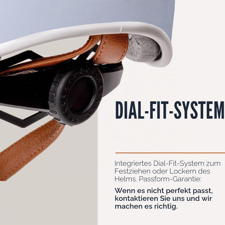 Thousand Heritage Fahrradhelm Erwachsene – Unisex, belüfteter Fahrradhelm mit PopLock Diebstahlschut