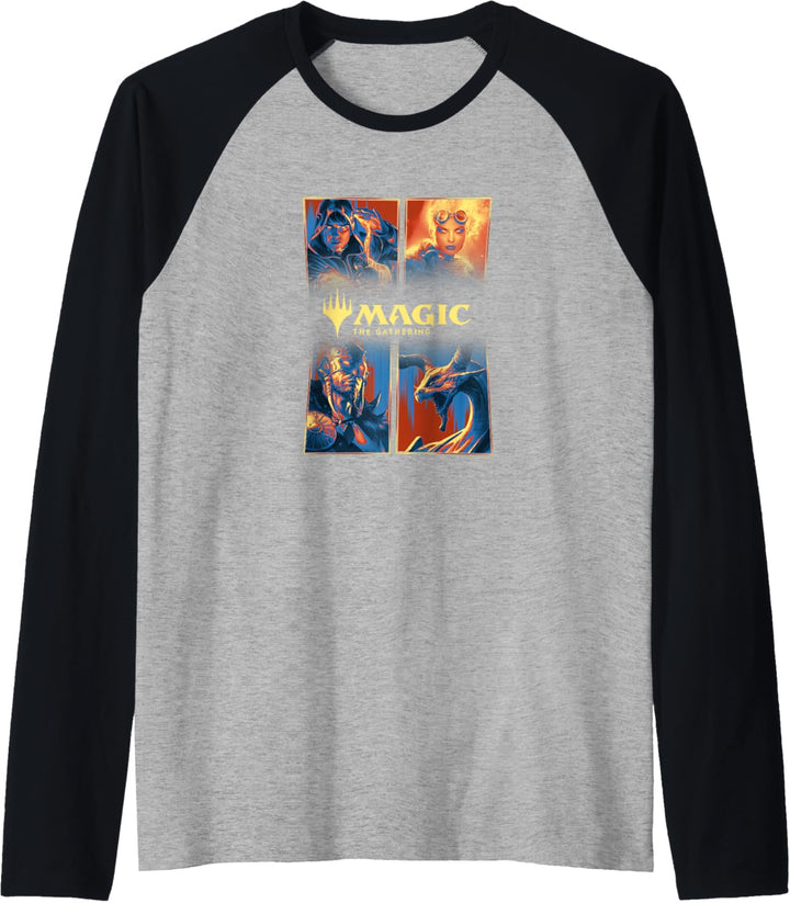 Magic: The Gathering- Four Chars Raglan