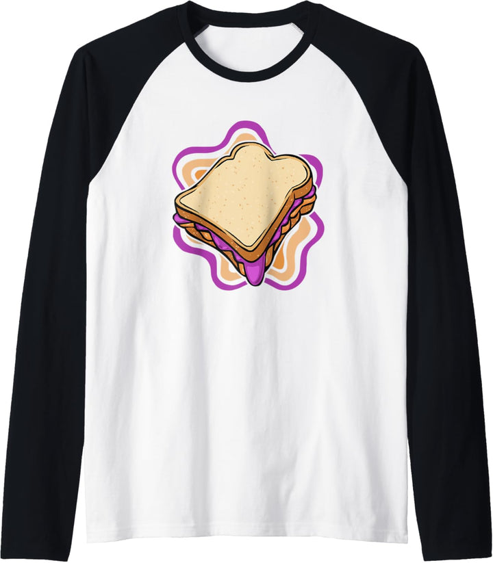Peanut Butter Aufstrich - Sandwich Erdnussbutter Raglan