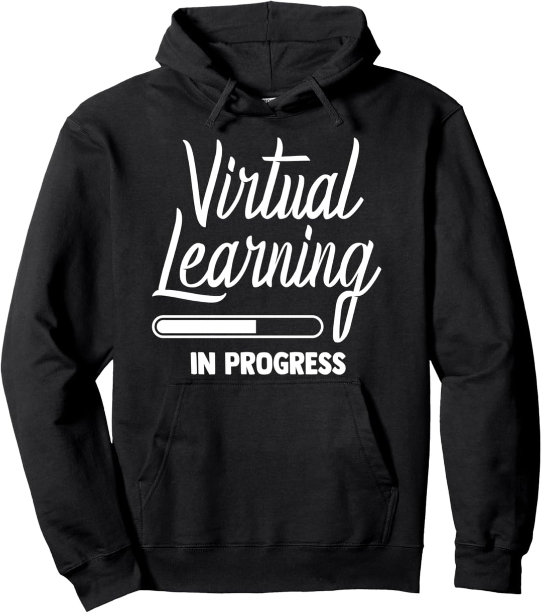 Virtuelles Lernen im Gange Online-Lehrer-Kindergeschenk Pullover Hoodie