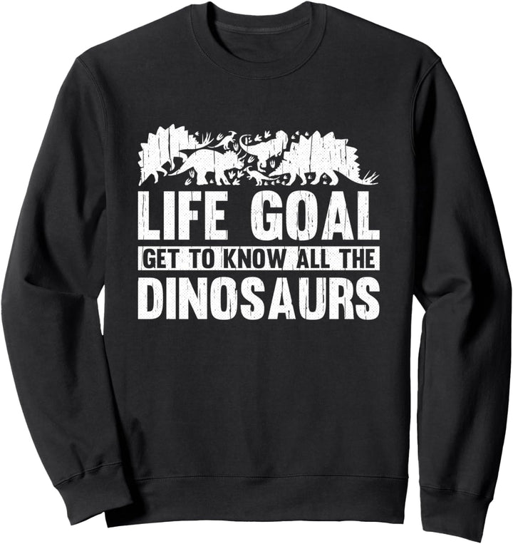 Dinosaurier - Dino Paläontologe Sweatshirt