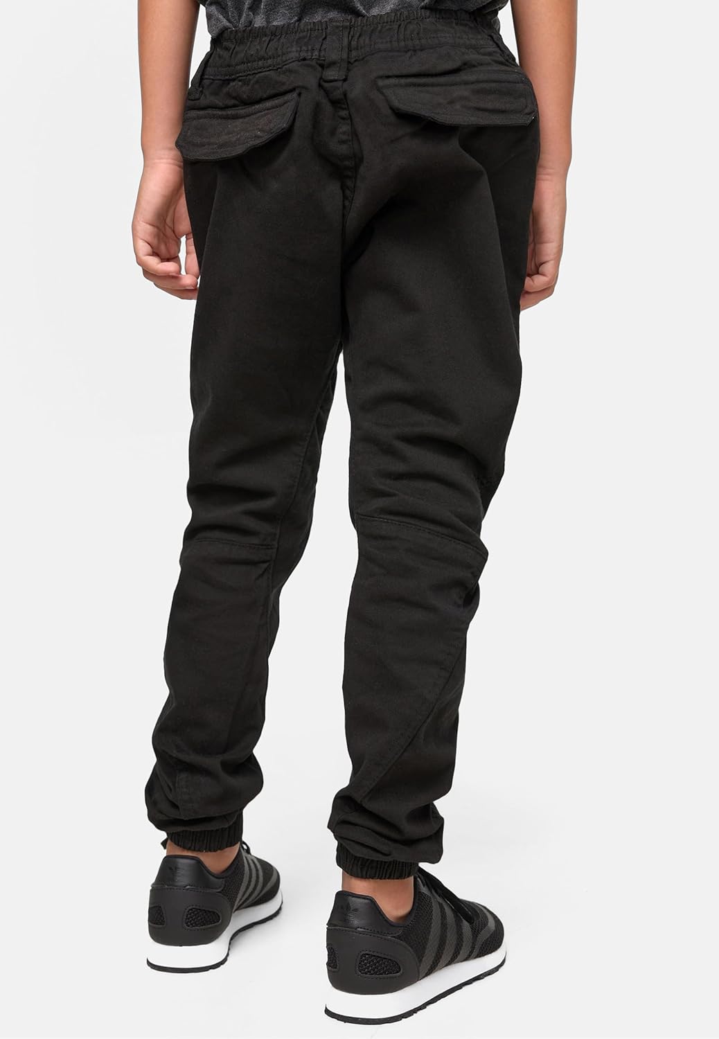 Urban Classics Jungen Hose Boys Stretch Jogging Pants mit elastischen Bündchen, Buben Jogginghose er