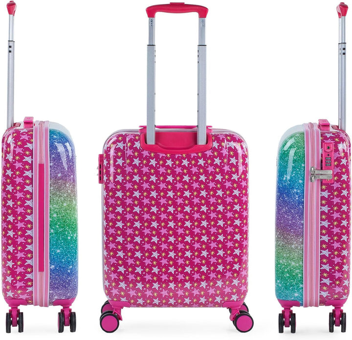 SKPAT - Kinderkoffer Mädchen - Kinder Kofferset. Kinderkoffer mit Rollen - 4 Rädrig Reisekoffer Kind