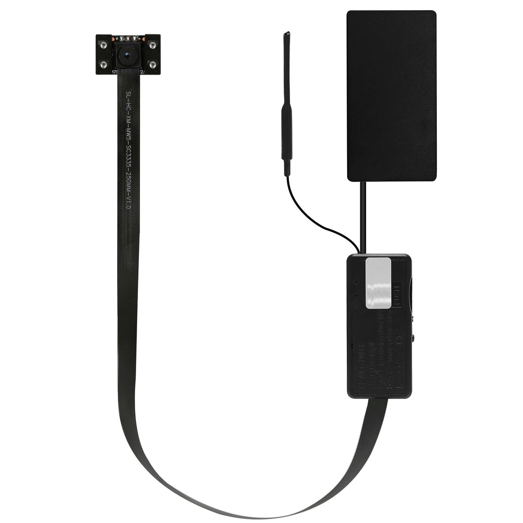 WIWACAM MW5 2023-gen WLAN-Kamera 4K Ultra HD, Bewegungserkennung, Überwachungskammera-Innen, microSD